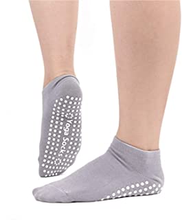 Calcetines de yoga antideslizantes PureLiving para mujer | Calcetines de agarre Pilates