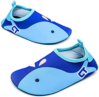 Niños Zapatos de Agua descalzo Barefoot Respirable Calcetines de natación Aire Libre Piscina de Playa Surf Yoga Calzado