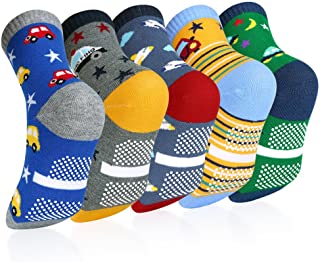 6 pares de calcetines largos de agarre de pilates para mujer con calcetines  antideslizantes con rayas para deportes, yoga, barre ballet, Color fresco