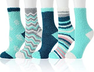Calcetines mullidos para mujeres y niñas – calcetines de microfibra suave para el invierno