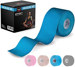 Effekt Manufaktur [5m x 5cm] Kinesiotape Vendaje Neuromuscular I Cinta Kinesiologica impermeable y elastica I Sport Kinesiology Tape