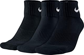 Nike 3PPK Cushion Quarter, Calcetines unisex, paquete de 3 unidades